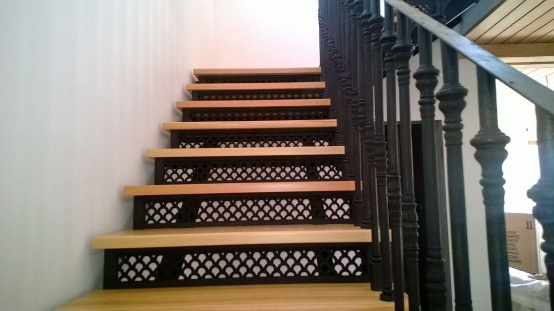 Чугунная лестница в Одинцово